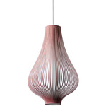 Blossom Pendant - White / Terra Velvet