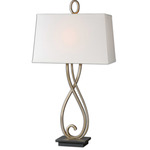 Ferndale Table Lamp - Champagne / Off White