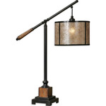 Sitka Table Lamp - Aged Black / Natural
