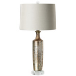 Valdieri Table Lamp - Metallic Bronze / Beige