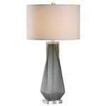Anatoli Table Lamp - Charcoal Grey / Light Beige
