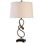 Tenley Table Lamp - Oil Rubbed Bronze / Light Beige