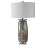 Olesya Table Lamp - Metallic Bronze / Light Beige