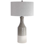 Savin Table Lamp - Warm Grey / Light Grey