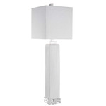 Bennett Buffet Lamp - White / Off White