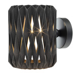 Pilke Wall Sconce - Black / Black