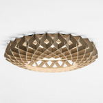 Pilke Ceiling Light Fixture - White / Natural