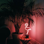 Flamingo Neon Desk Light - 