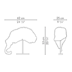 Dragon's tail hot sale table lamp