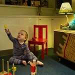 sleepy baby led nursery light