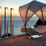 Dome Non-UL Outdoor Floor Lamp - 