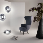 Melt LED Wall / Ceiling Light by Tom Dixon | MESS03CO-WUSM2 | TDX851956
