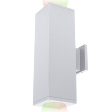 Cube 5IN Architectural Up and Down Color Changing Wall Light