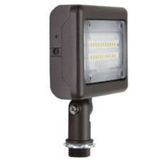 Slim Outdoor Wide Flood Light with .5IN Threaded Knuckle