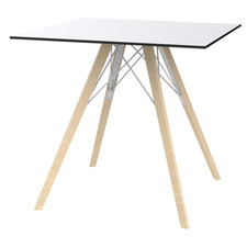 Faz Wood Square Dining Table