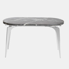 Prong Racetrack Side Table