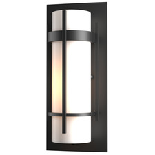 Banded Small Outdoor Wall Sconce