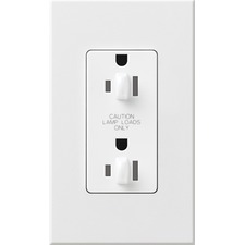 15A Dual Dimmable Tamper Resist Receptacle