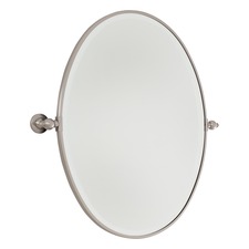 Pivoting Oval Mirror