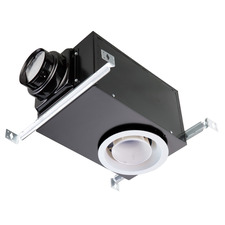 AP Recessed Exhaust Fan with Light and Humidity Sensor
