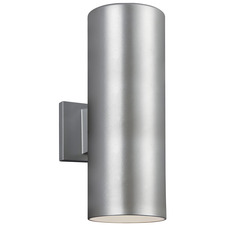 Cylinder Two Light Outdoor Wall Sconce