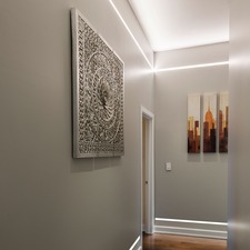 Reveal Warm Dim Cove/Pathway Plaster-In LED System 24V