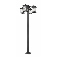 Portland Multi-Light Outdoor Post Light with Square Post