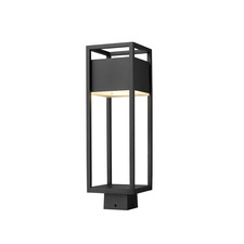 Barwick Outdoor Post Light with Square Fitter