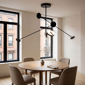Invisible 3-Light Ceiling Light Pendant