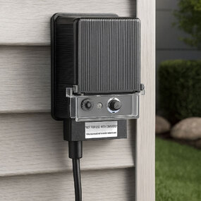 Standard 150W 12V Non-Dim Magnetic Transformer w/ Photocell