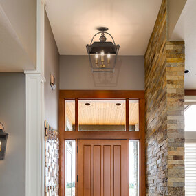 Christoff Semi Flush Ceiling Light