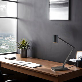 Newman Desk Lamp with Wireless Charging