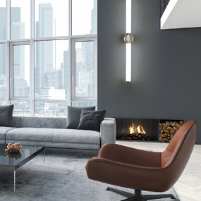 Cooper Color-Select Bathroom Vanity Light by Z-Lite