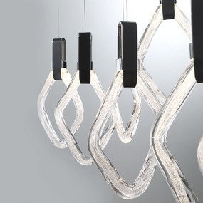 Catania Linear Multi Light Chandelier