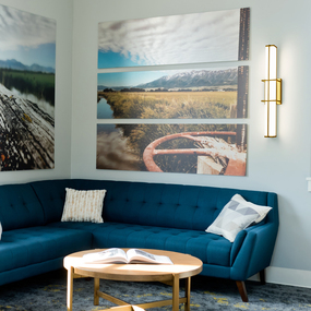 Harrison Color-Select Bathroom Vanity Light by Z-Lite