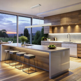 Hudson Color-Select Linear Chandelier by Z-Lite