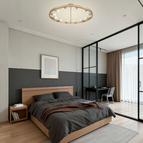 Castile Semi Flush Ceiling Light by Golden Lighting