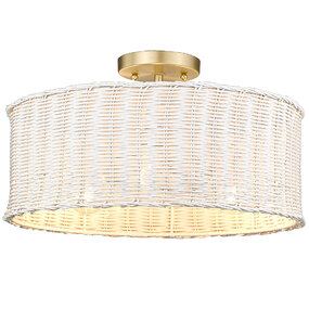 Erma Semi Flush Ceiling Light