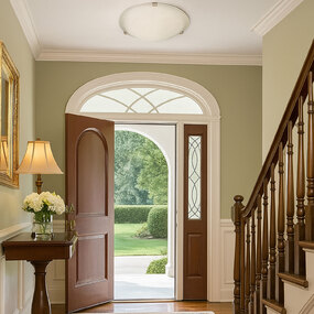 Malaga Ceiling Flush Light by Maxim Lighting
