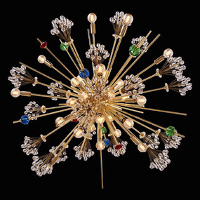 Constellation Colorata Oval Pendant