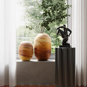 Desert Storm Vase Set of 2