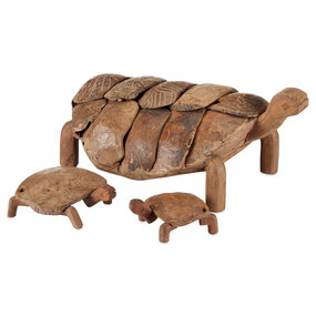 Turtle Sculpture Set of 3