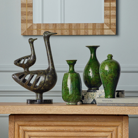 Duck Family Sculpture