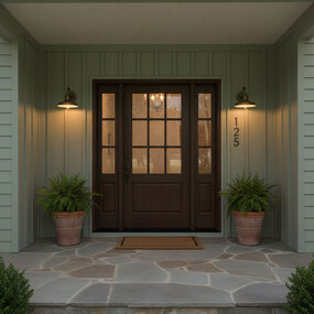Forge Gooseneck Outdoor Wall Light by Hinkley Lighting