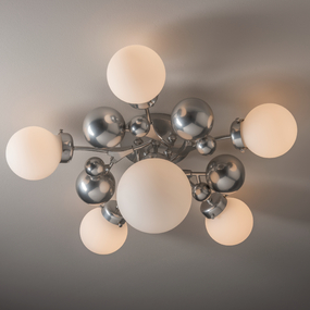 Sprig Semi Flush Ceiling Light
