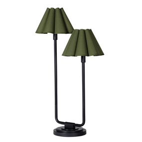 Polly Double Arm Table Lamp