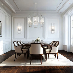 Geo Chandelier