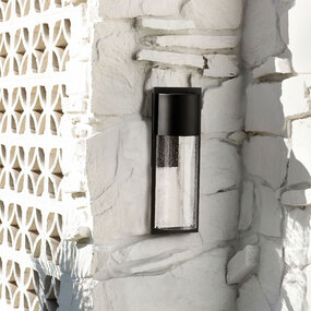 Shelter Tall Outdoor Wall Sconce
