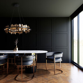 Hildene Circular Pendant by Hubbardton Forge