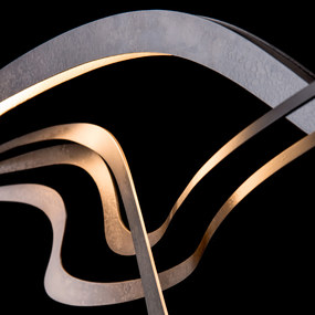 Crossing Waves Linear Pendant